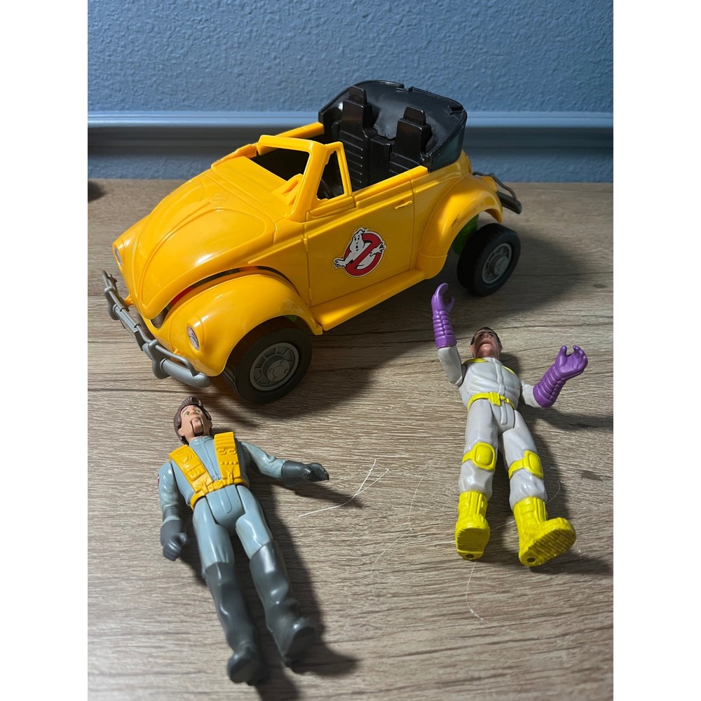 Ghostbusters Ecto 1 Beetle Car Toy with 2 Action‎ Figures Play Set Parts Only